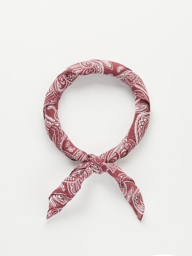 Burgundy Bandana