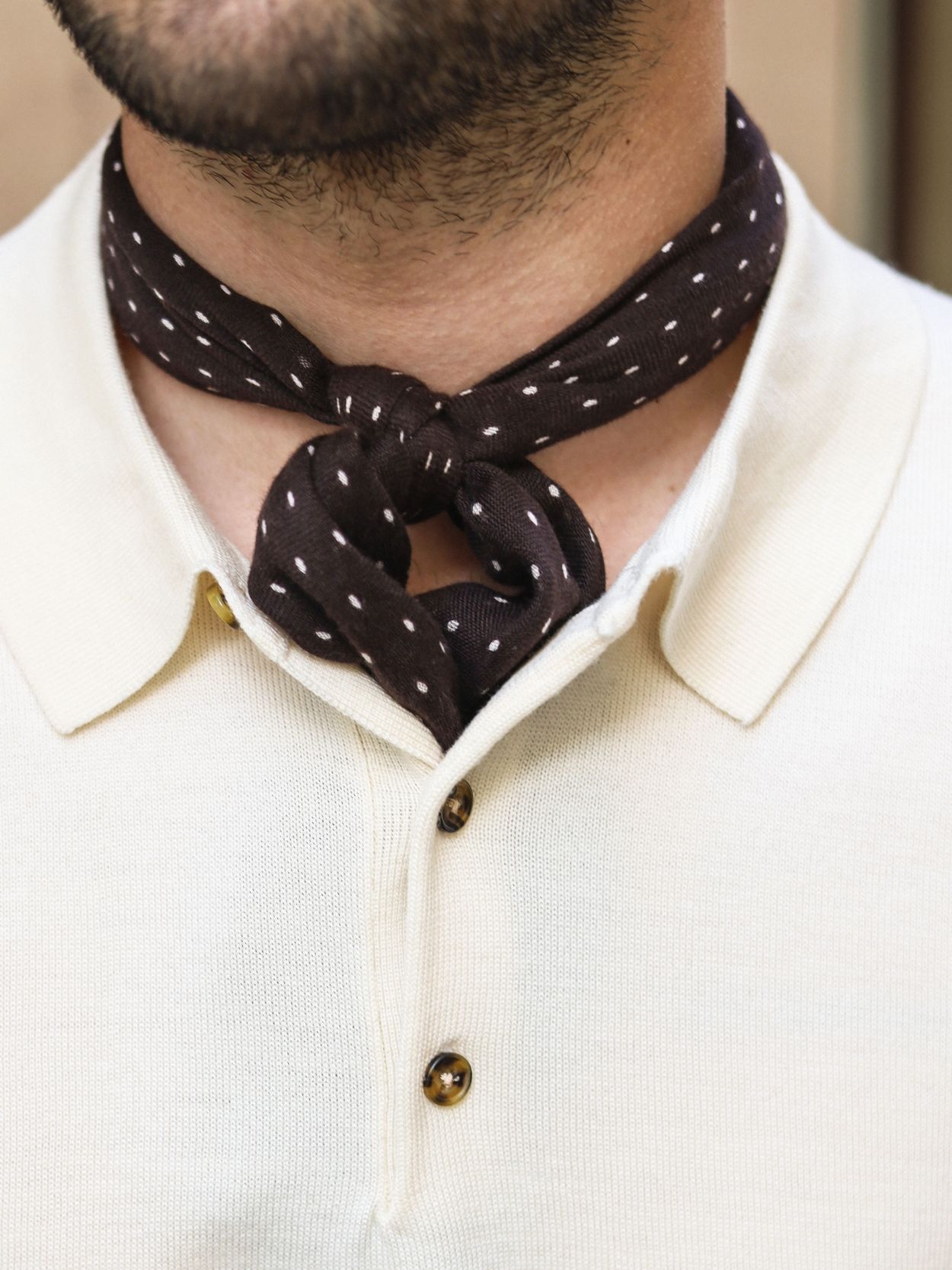 Brun Bandana Prickig