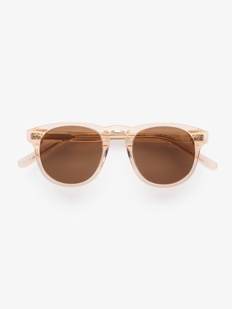 Champagnekleurige Zonnebril