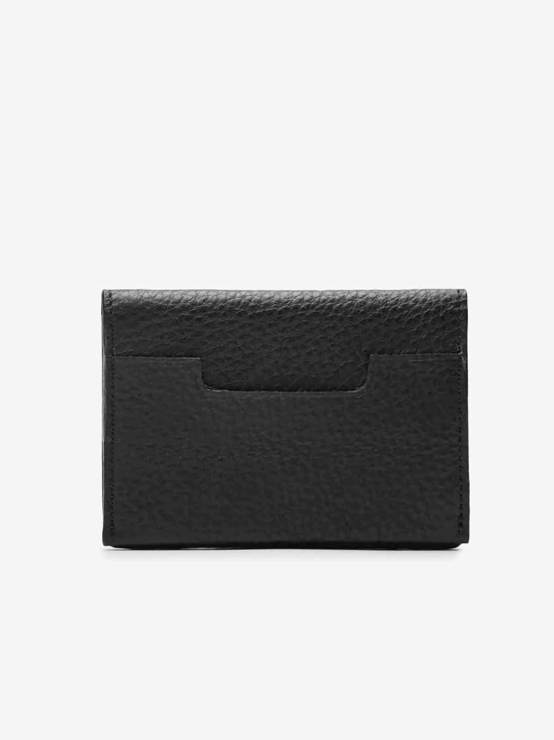 ★BLACKUP★ Heart Logo Zip Up Card Holder Black USL100830001 Black Twilia Side-Zip Card Holder - CHARLES & KEITH US