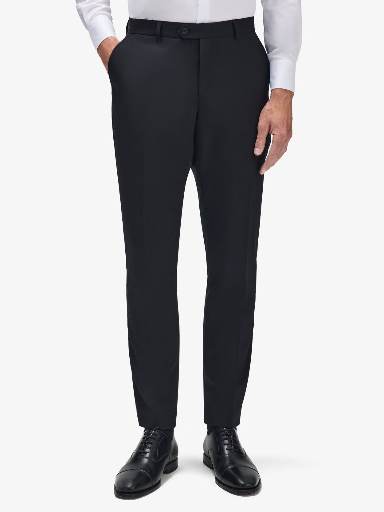 Image number 7 for product Black Suit Stretch Wool Mix